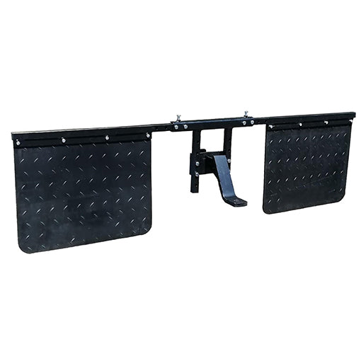 Universal Hitch Mount Rubber Towing Mud Flaps