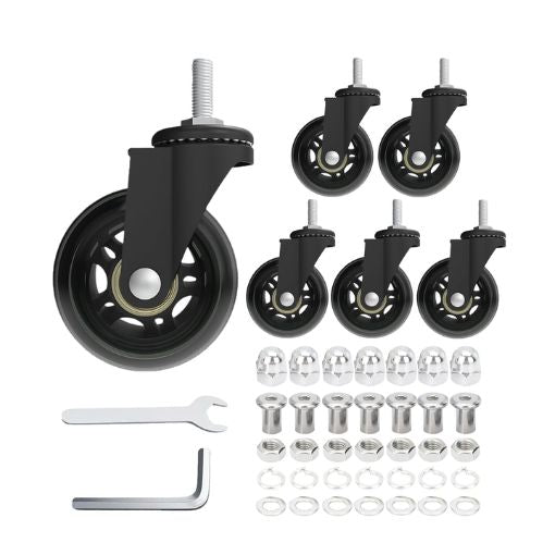 Universal Silent Creeper Caster Wheels Replacement