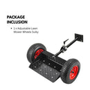 Adjustable Lawn Mower Wheels Sulky