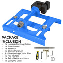 Adjustable Chainsaw Mill Lumber Cutting Guide Set