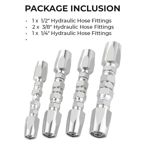 Reusable Hydraulic Hose Fittings Repair Kit