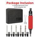 Rivet Removal Tool Drill Adapter