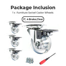 Furniture Swivel Caster Wheels
