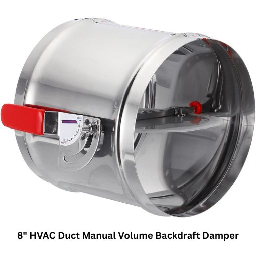 HVAC Duct Manual Volume Backdraft Damper