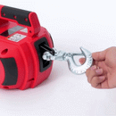 1000lbs Portable Drill Winch with Lift Sling & Tie Down Straps