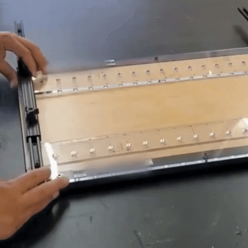 24-inch Adjustable Straight Holes Shelf Drilling Jig
