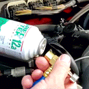 AC Refrigerant Charge Hose