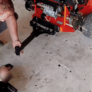 Lawn Mower Single-Wheel Sulky