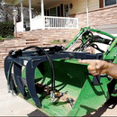 Tractor Bolt-on Bucket Grapple Attachment