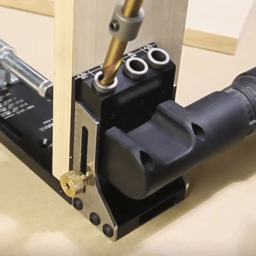 Pocket Hole Jig Kit with Quick Clamp and Dust Collection