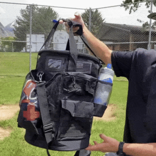 Baseball Bucket Bag