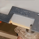 Invisible Embedded Handle Slotting Template