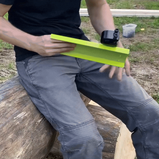 Chainsaw Beam Cutting Guide