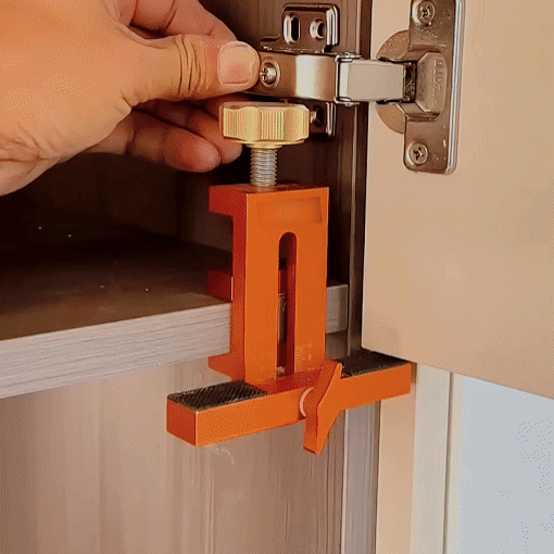 2-in-1 Adjustable Cabinet Door Installation Positioner