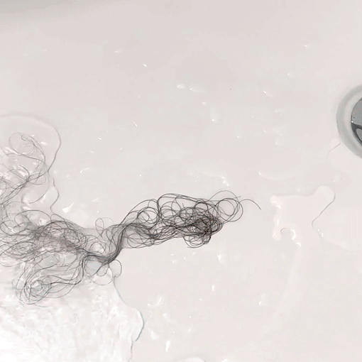 No-Hair Catch Bathtub Drain Funnel