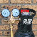 HVAC Nitrogen Regulator with Hose