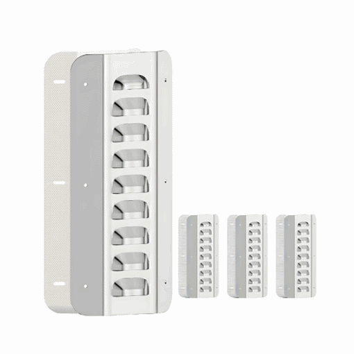 4-Pack Shipping Container Metal Air Vents