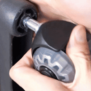 Smooth Quiet Rolling Office Chair Dual Caster Wheels