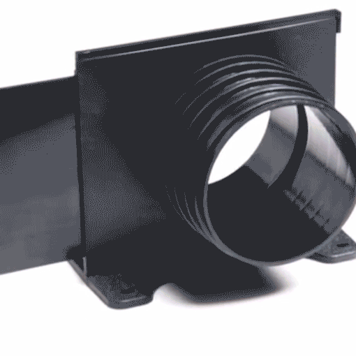 Wall Mounting Blast Gate with Bracket