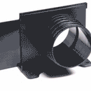 Wall Mounting Blast Gate with Bracket