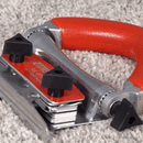 Carpet Trimmer with Heavy-Duty Slotted Blades