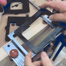 Complete Door Hinge Installation Template Kit