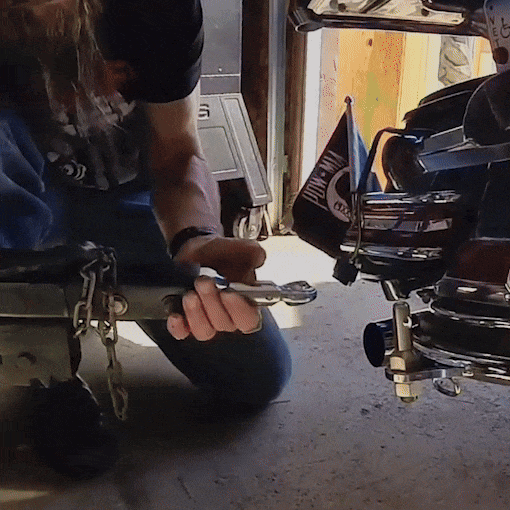 Motorcycle Swivel Heim Hitch Coupler