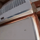 Indoor Air Curtain Fan