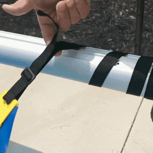 Inground Pool Cover Reel Set