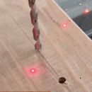 Magnetic Drill Straight Hole Guide Attachment