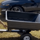 Poly Dump Cart for Lawn Tractor