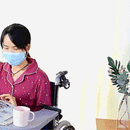 Removable Wheelchair Lap Tray
