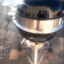 Stainless Steel Rotisserie Ring Kit