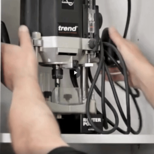 U-Shaped Router Safety Stand