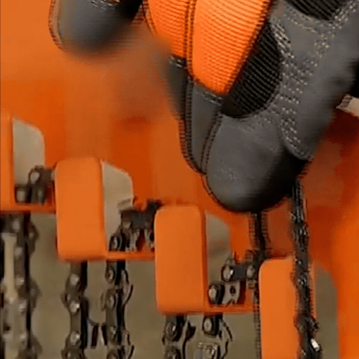 Bolt-On Chainsaw Chain Hanger