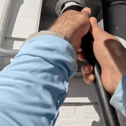 50 Amp Generator Inlet Box with Circuit Breaker