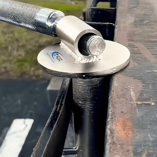 Heavy-Duty Steel Trailer Bent Side Rail Repair Tool