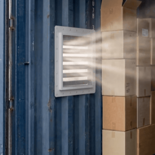 2-Pack 10”x10” Gable Vent & Wall Vent for Shipping Container