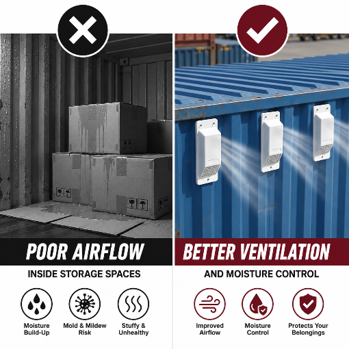24-Pack Shipping Container Anti-Condensation Air Vent Kit
