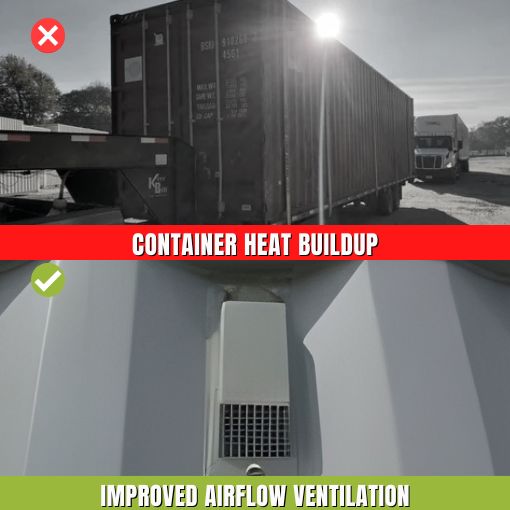 16-Pack Shipping Container Air Vent Kit