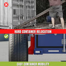 2-Pack Shipping Container 6-Lug Wheels Kit