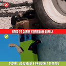 Adjustable Bucket Chainsaw Scabbard