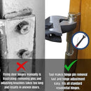 Adjustable Door Hinge Knuckle Bender