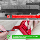 Carpenter Square Hole Scribing Ruler