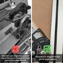 Compact Adjustable Angle Track Saw Square