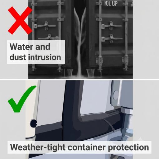 Shipping Container Door Seal Gaskets