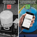Electronic Refrigerant Charging Scale with Bluetooth
