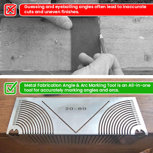 Metal Fabrication Angle & Arc Marking Tool