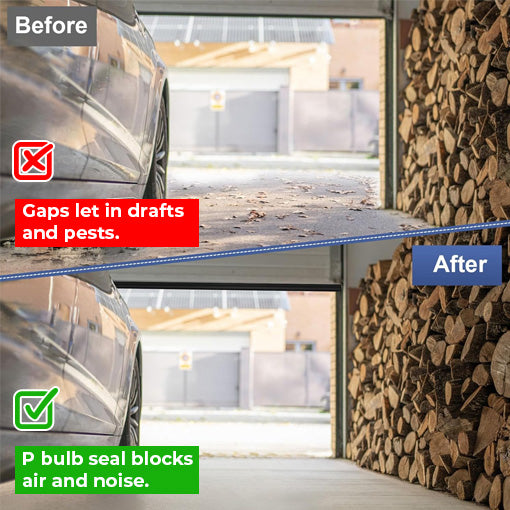 Garage Door Seal P Bulb