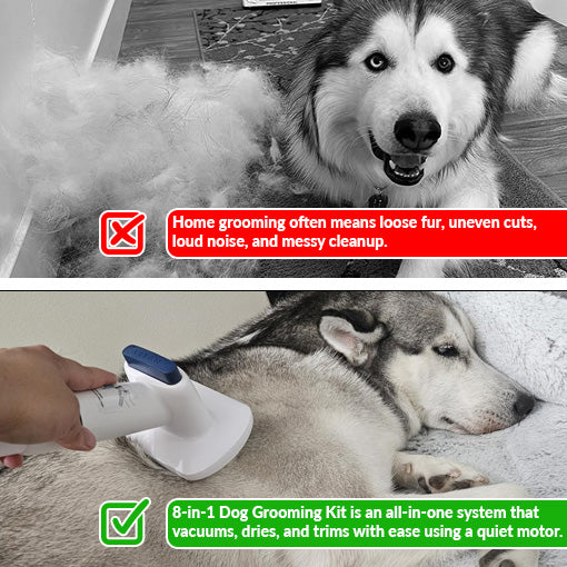 8-in-1 Dog Grooming Kit